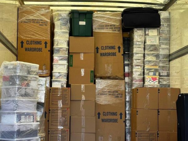 Westchester County movers packing a home for a local move